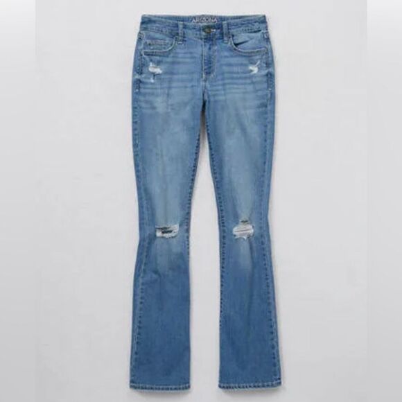 Arizona Stretch Fabric Womens Mid Rise Bootcut Jean- size 7 - Picture 1 of 5
